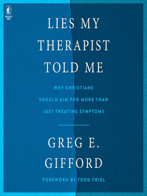 Cover image for Lies My Therapist Told Me